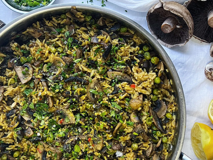 Mushroom Pilaf