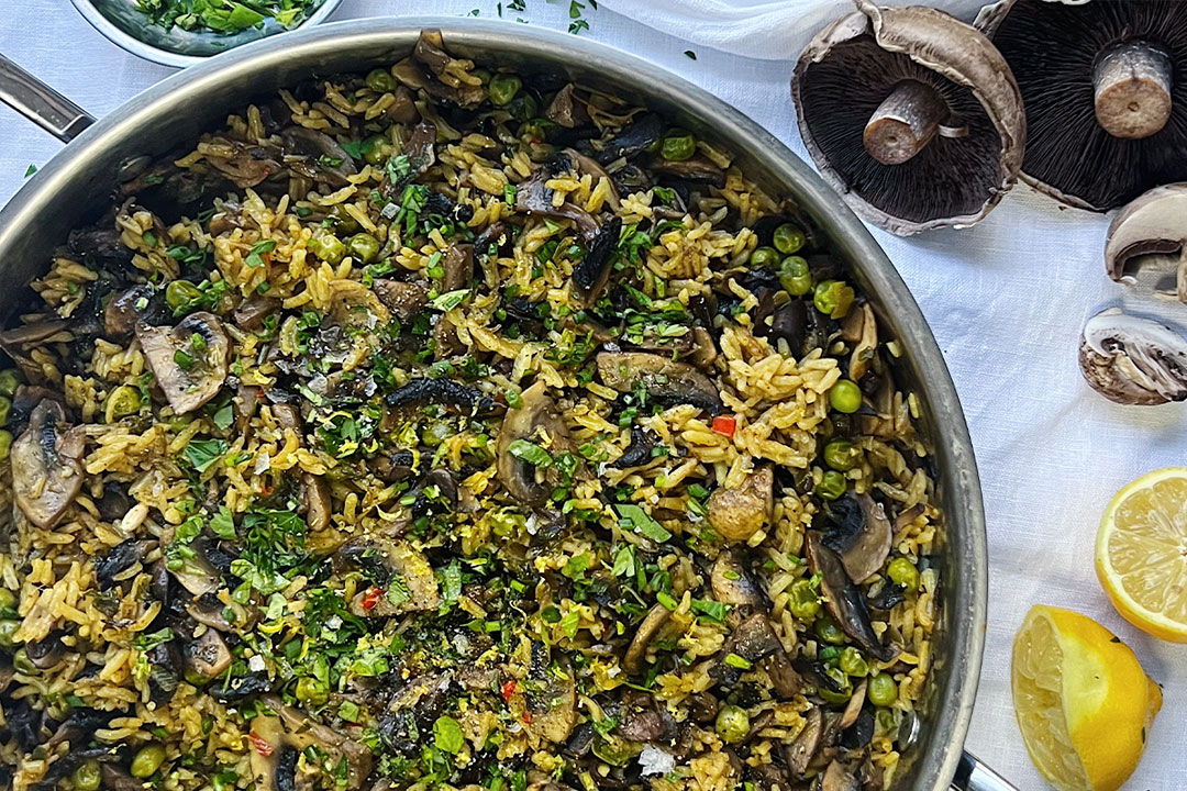 Mushroom Pilaf