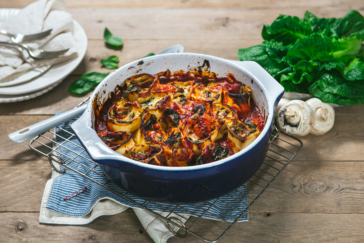 Miguel's Mushroom Cannelloni