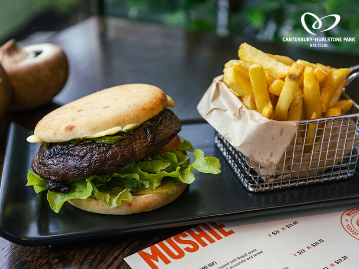 Portobello Mushroom Burger