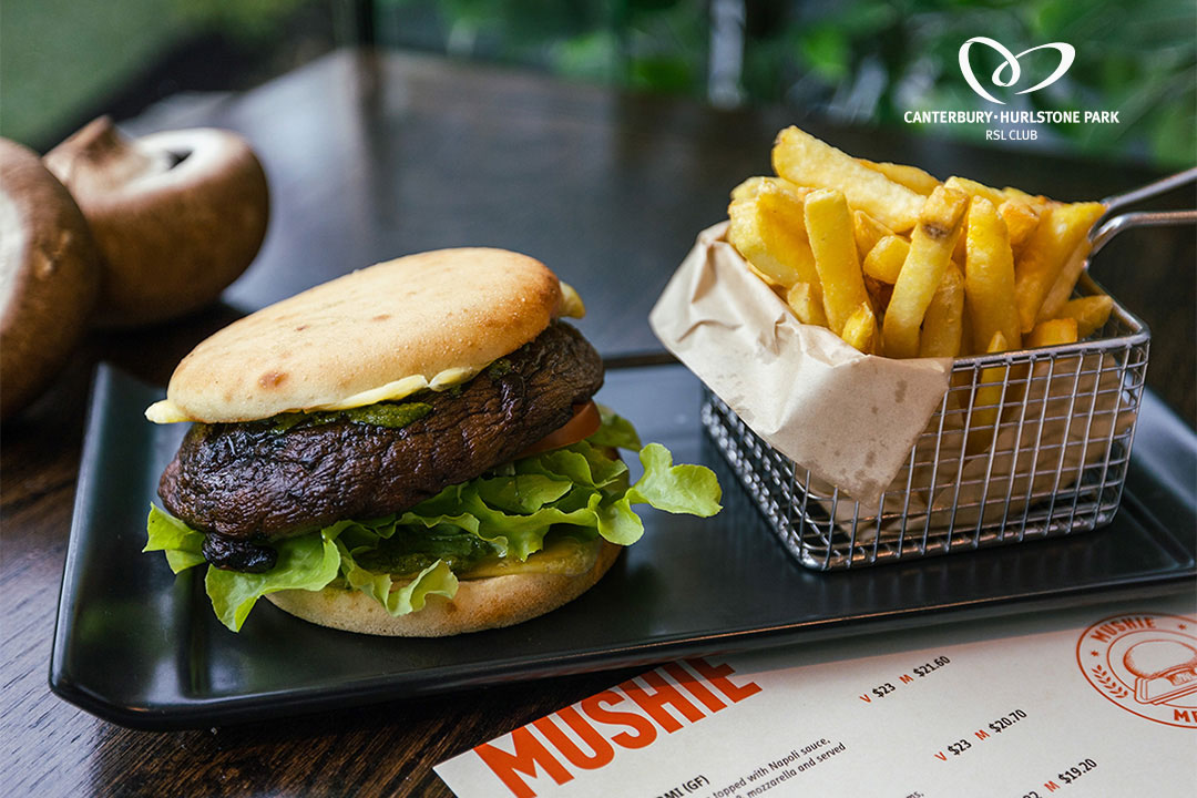 Portobello Mushroom Burger